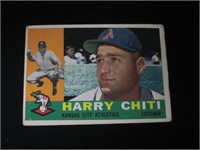 1960 TOPPS #339 HARRY CHITI KC ATHLETICS