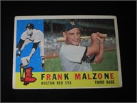 1960 TOPPS #310 FRANK MALZONE BOSTON RED SOX