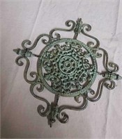 Metal wall 14" decor piece