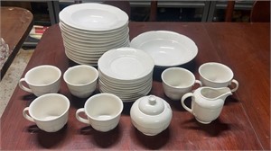 Thirty-four Pcs of Stoneware Dishes
