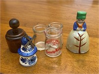 Jars, Figurines & Mold (Incl. Kentucky Maid)
