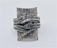Modernist Sterling Silver Ring