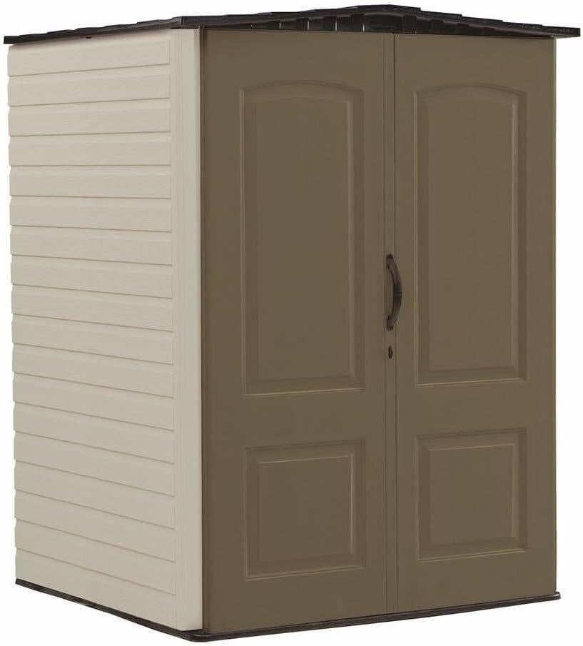 Rubbermaid Plastic Outdoor Storage Shed  5'x4'