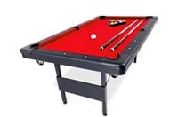 GoSports 6' Table - 2 Cues  Balls Included