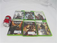 6 jeux pour Xbox 360
