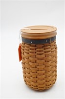 Longaberger 2003 Blue Ribbon Coin Bank Basket