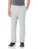 Size Large Jerzees Men's Fleece Sweatpants, Light