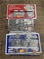 2004 Philadelphia and Denver mint sets