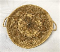 Decorative Wicker Tray