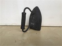 Vintage cast iron iron