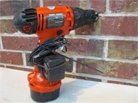 Black & Decker Drill & Charger - Works