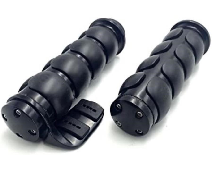 New, XHT(BC)- Black Rubber Hand Grips 1" 25mm