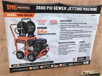 NEW Sewer Jetting Machine 3600 PSI