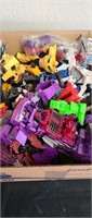 Large group of Transformers and toys