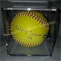 Autographed VT Softball - #8 - Kelsey Bennett