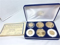 (6) America's Rare Gold Coin Tribute Proof Set
