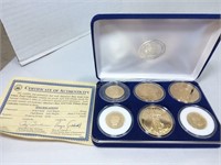 (6) Piece America's Rare Gold Coin Tribute Proof