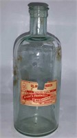 Antique poison bottle from short Pharmacy st.
