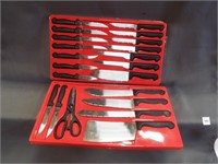 Chef Deluxe Miracle Edge 21 Piece Kitchen Cutlery