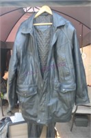 Moores Timberbay Leather Coat