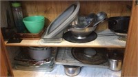 Pots, pans and cooking items