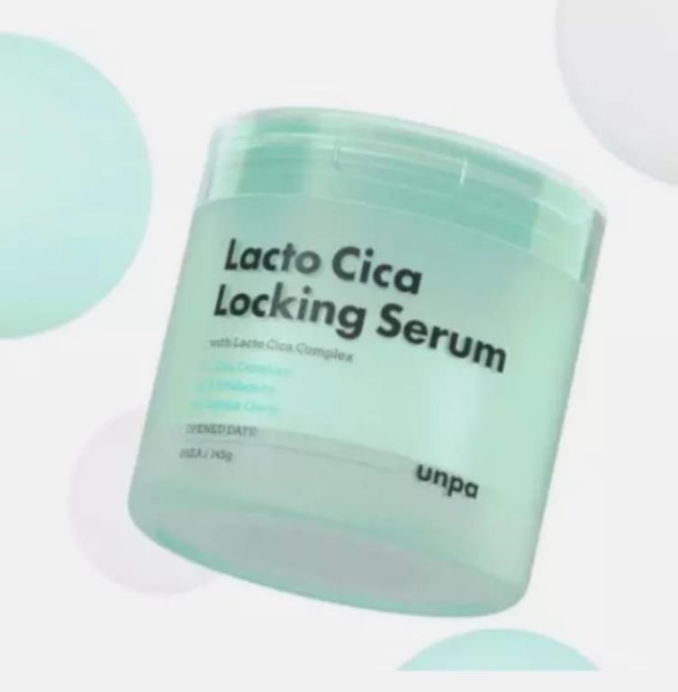 New, UNPA Lacto Cica Locking Serum Pads