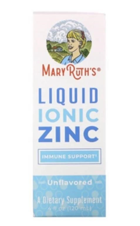 New, Organic Ionic Zinc Liquid Drops, Unflavored,