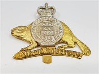 French Canadian 22nd Regiment Cap Badge