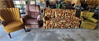 Vintage Couch & Chairs