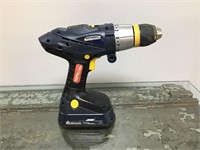 Mastercraft 18V cordless drill - turns on