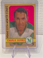 Charlie Burns 1972/73 Card NRMINT +