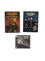 Halford CD & DVD’s