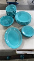 Fiesta plates & bowls