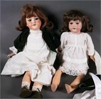 PAIR ARMAND MARSEILLE DOLLS