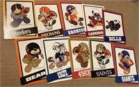 10 NFL HUDDLES Cards