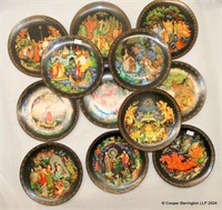 Bradford Exchange Porcelain Russian Legends Plates