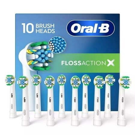 Oral-B FlossAction Toothbrush Heads (10 Count)