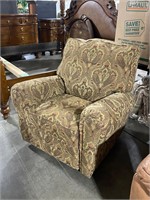 Tapestry rocker/recliner