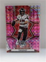 2022 Mosaic Camo Pink Prizm Tom Brady 182