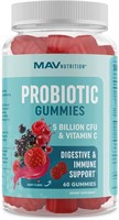 2pk60ct Probiotic Gummies wVitaminC and Folic Acid