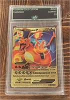Pokémon Gold Charizard Card