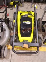 RYOBI 40V 20" push lawn mower, includes charger
