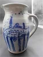 Ceramic Pitcher with FIsh