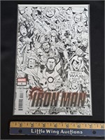 MARVEL COMIC IRON MAN 2020-PARTY SKETCH VARIANT