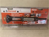Ramset .22 cal power nail gun - new
