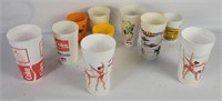 Vtg Cups - Porky Pig, Gummi Bears, Coke