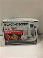BLACK+DECKER ONE-TOUCH CHOPPER 1.5 CUP BOWL