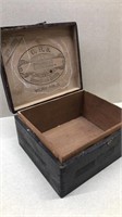 Corona cigar wood box