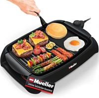 $45  Mueller 2-in-1 Smokeless Electric Grill