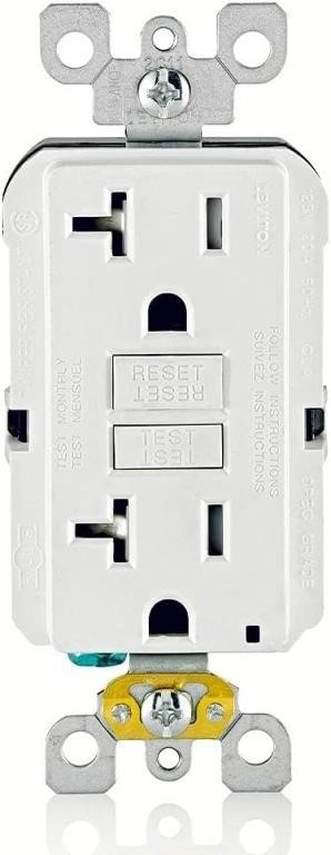 (N) Leviton GFTR2-W Self-Test SmartlockPro Slim GF